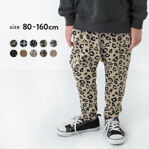 【アウトレット /返品不可】子供服 ロングパンツ 長ズボン キッズ 男の子 女の子 パンツ プリントスウェットサルエルパンツ デビロック devirock