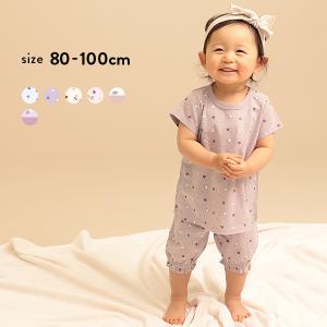 【アウトレット/返品不可】子供服 ガールズベビー服半袖ルームウェア  ベビー服 男の子 女の子 ルームウェア パジャマ 部屋着  devirock デビロック