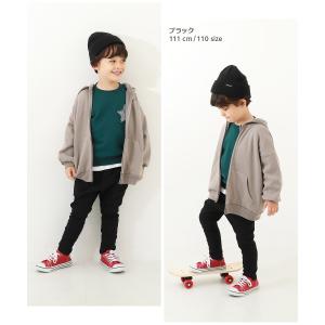 子供服 ウルトラストレッチ 裏起毛タックパンツ...の詳細画像5