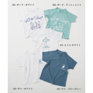 半袖ラッシュガード 水着 プールグッズ 水泳 ...の詳細画像1