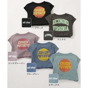 ロゴ 半袖ワンピース ワンピース 後ろ姿もかわ...の詳細画像1