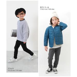 子供服 ウルトラストレッチ 裏起毛スキニーパン...の詳細画像5