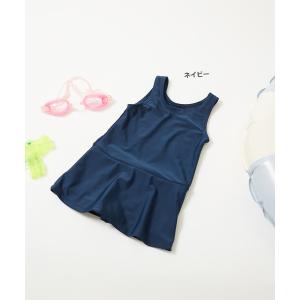 子供服 ワンピーススクール水着女子キッズ 女の...の詳細画像1