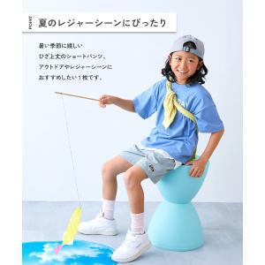 半ズボン 短パン ウエストゴム ハーフパンツ ...の詳細画像4