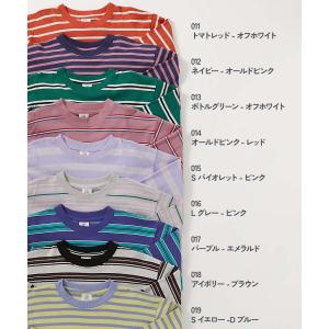 ロンT トップス 綿100% お洗濯してもよれ...の詳細画像2