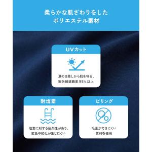 UVカット 男児 サーフパンツ型 スクール水着...の詳細画像3