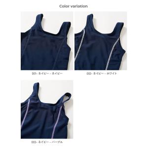 UVカット 女児 セパレートパンツ型 スクール...の詳細画像1