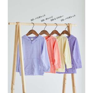 ジップパーカー パーカー トップス UVカット...の詳細画像2