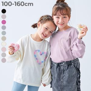 ロンT トップス えらべるチュールモチーフ 長袖Tシャツ キッズ 子供服 女の子 デビロック devirock 26ss_girls