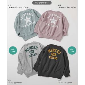 トレーナー キッズ スウェット デビラボ BO...の詳細画像4