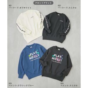 トレーナー キッズ スウェット デビラボ BI...の詳細画像1