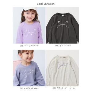 ロンT トップス 綿100% デビラボ プリン...の詳細画像2