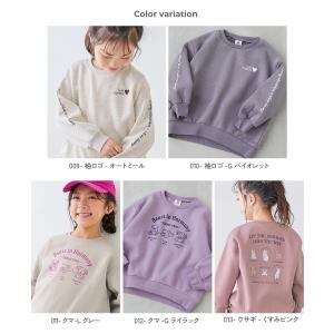 トレーナー トップス デビラボ ガールズ プリ...の詳細画像3