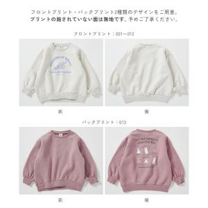 トレーナー トップス デビラボ ガールズ プリ...の詳細画像4