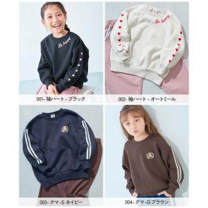 ハート ロゴ オーバーサイズ トップス デビラ...の詳細画像1