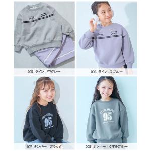 ハート ロゴ オーバーサイズ トップス デビラ...の詳細画像2