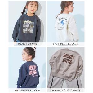 ハート ロゴ オーバーサイズ トップス デビラ...の詳細画像3