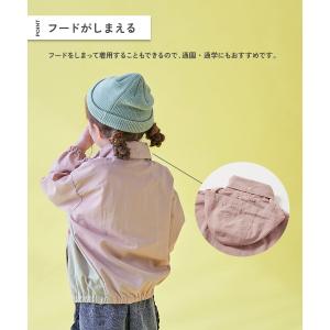 フード スポーティー ナイロンジャケット アウ...の詳細画像4