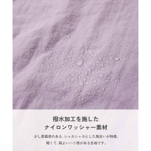 フード スポーティー ナイロンジャケット アウ...の詳細画像5