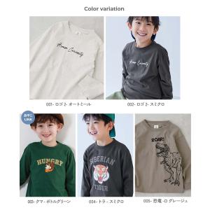 ロンT トップス 綿100% デビラボ BOX...の詳細画像1