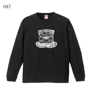 ロンT 1.6インチリブ 袖プリント BONES トップス カットソー 長袖