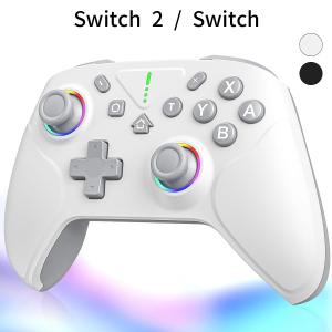 Nintendo Switch 2 コントローラー プロコン ダブルホール機能 RGBライト マクロ連射対応 ジャイロセンサー搭載 ニンテンドースイッチ2