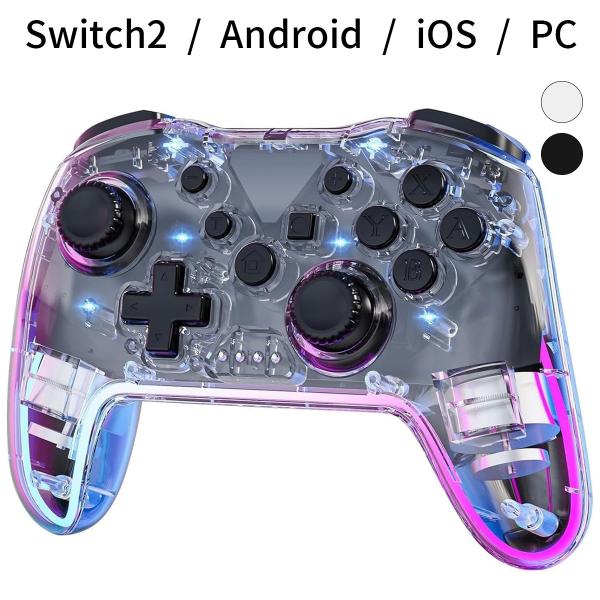 Nintendo Switch 2 /Switch/PC/iPhone/Android コントローラ...