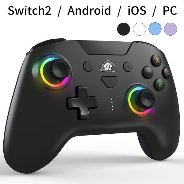 Nintendo Switch 2/Switch/Android/PC コントローラー 背面ボタン ...