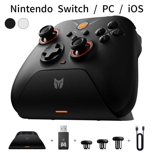 Switch / PC / iOS / Android ワイヤレスコントローラー  多機種対応