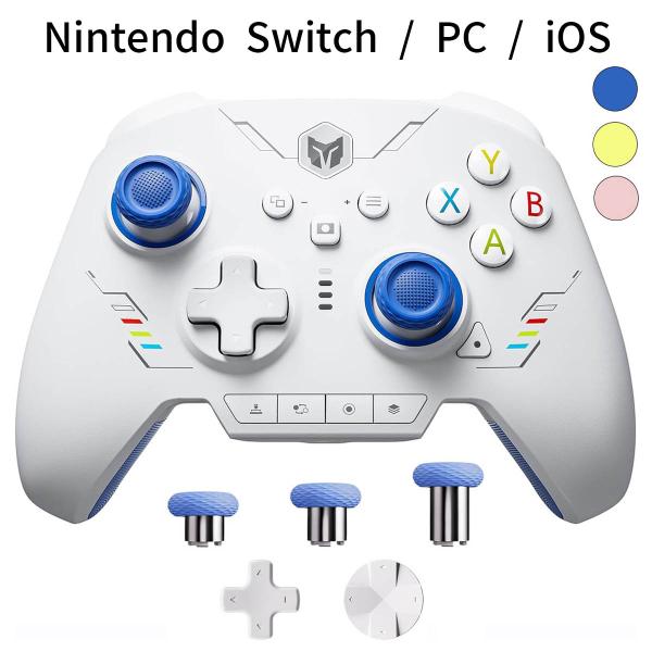 Nintendo Switch / Windows / Android / iOS 対応 ワイヤレス...