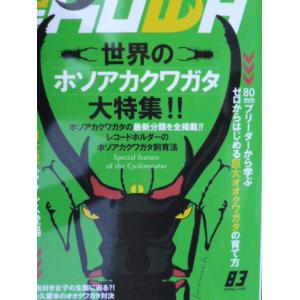 ☆先払いの場合送料無料☆BE-KUWA・No,83・世界のホソアカクワガタ大特集！！