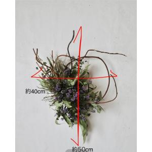 ナチュラルドライフラワー リース フラワーギフトの詳細画像3