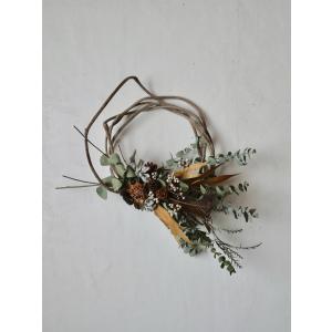 ドライフラワーリース ナチュラルドライフラワー ギフト