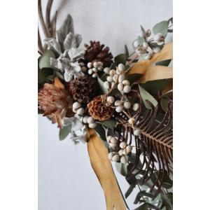 ドライフラワーリース ナチュラルドライフラワー...の詳細画像2