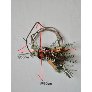 ドライフラワーリース ナチュラルドライフラワー...の詳細画像3