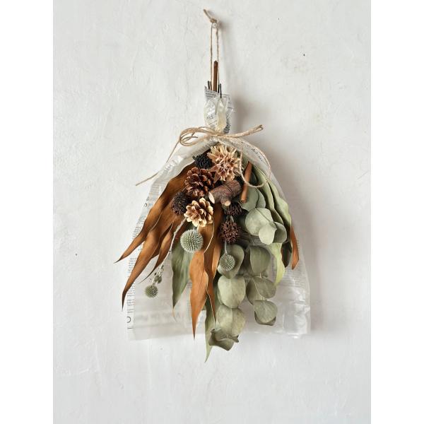 ドライフラワースワッグ花束　インテリアフラワー　フラワーギフト