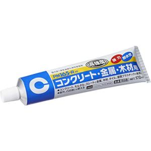 セメダイン 強力屋外用コンクリート用接着剤 PM165-R 170ml RE-187｜dfjun33