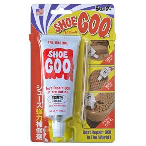 Shoe Goo すり減ったかかと補修に 靴補修剤 シューグー 自然(ナチュラル) 100g｜dfjun33