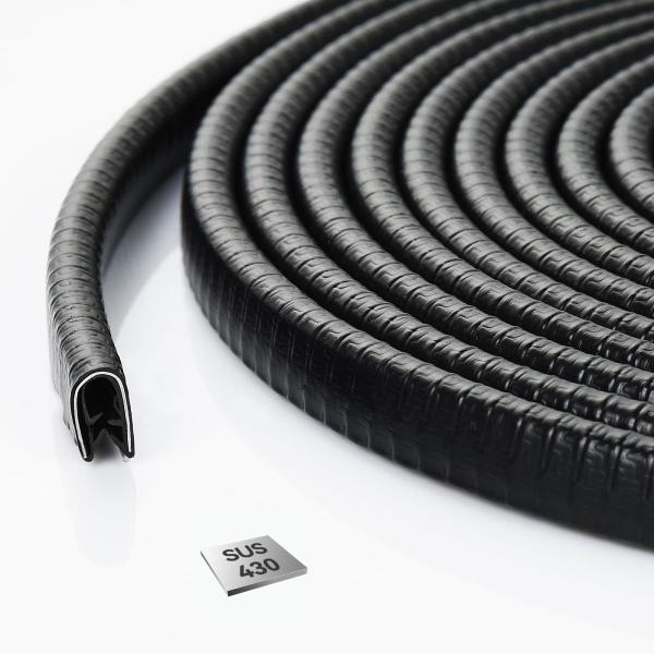 AiQInu ドアエッジプロテクター SUS430特殊ステンレス 車 傷防止 衝突防止 車用