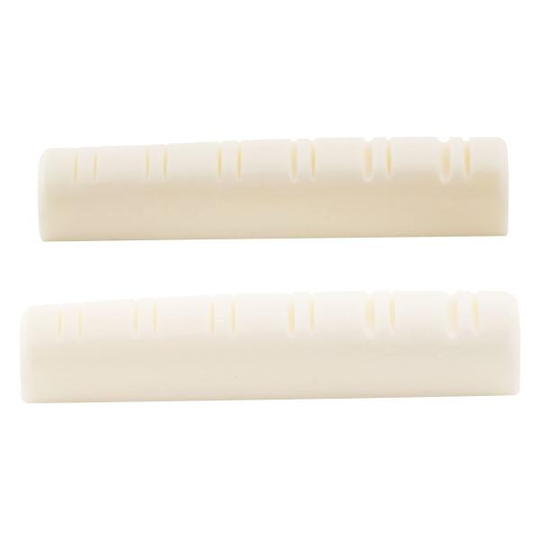 Musiclily 牛骨ナット12弦アコースティックギター用ボーンナット、49x6x9.2mm (2