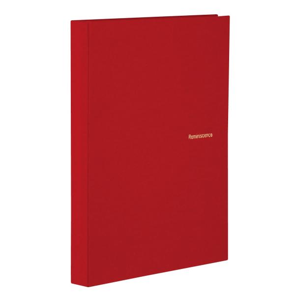 セキセイ SEKISEI ミニポケットアル バム Lサイズ80枚収容 レッド XP-5580-20