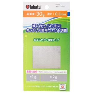 Tabata(タバタ) ゴルフ 鉛 テープ ウエイト ゴルフメンテナンス用品 薄型ウエイ