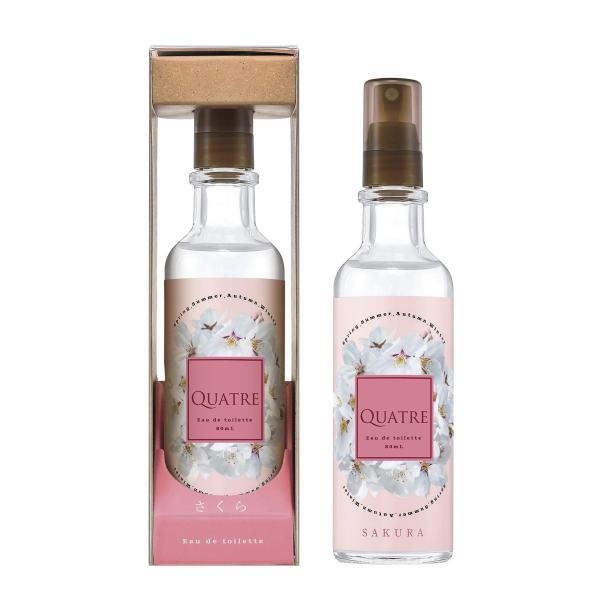 QUATRE(キャトル) キャトル サクラ オードトワレ 80mL 80ミリリットル (x 1)
