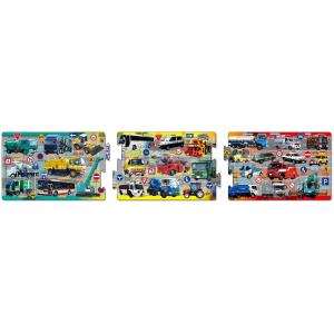 エポック社 （アポロのステップパノラマパズル） いろんなくるまだいしゅうごう