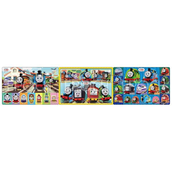 エポック社 【アポロのステップパノラマパズル】 きかんしゃトーマス みんなでゴ