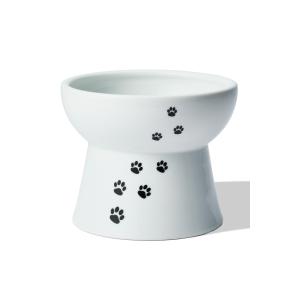 猫壱(necoichi)ハッピーダイニング 犬用 脚付フードボウル (レギュラー) 電子レ
