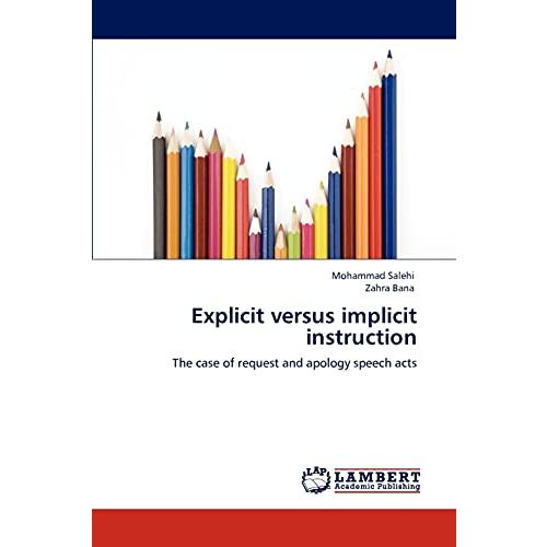 Explicit versus implicit instruction: The case of ...