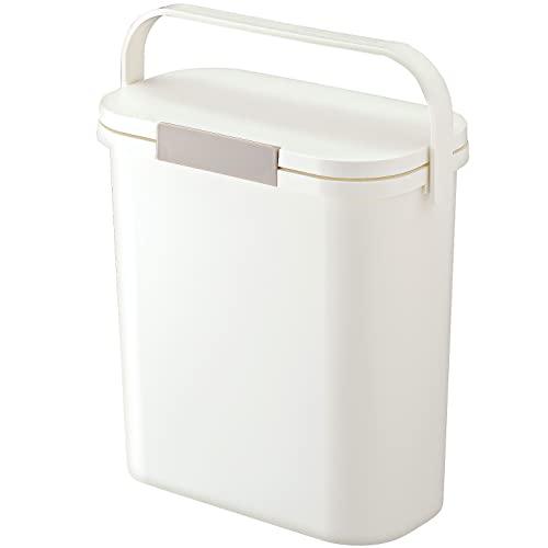 リス ゴミ箱 運べる防臭ペール ホワイト 10L H&amp;H 日本製 10S