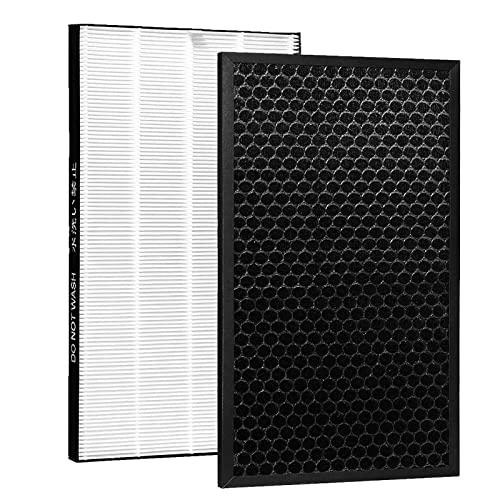 空気清浄機用交換フィルター 脱臭フィルター FZ-D50DF(1枚) と 集じんフィルター