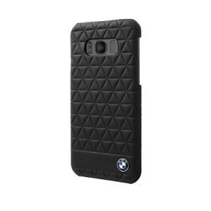 CG Mobile BMW  collection  Galaxy S8専用レザーハードケース　(ブラック/浮き彫りタイプ)｜dgmode